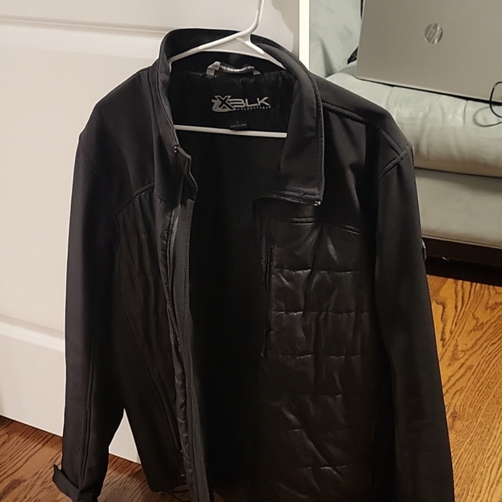 Black Fine Performance Winter Jacket